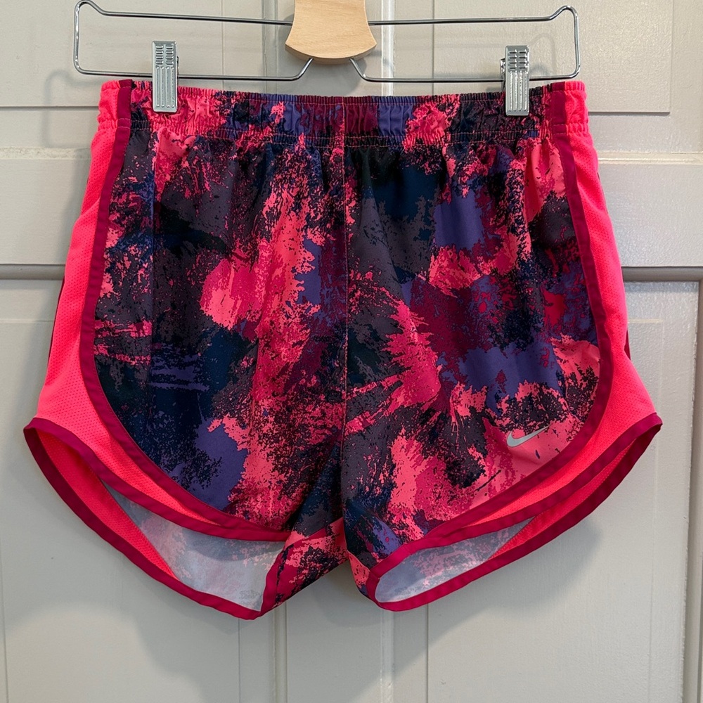 Nike Dri-FIT Tempo Pink/Purple Running Shorts Size Medium